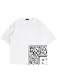 Gambar Third Day MTM56 kaos oversize couple scuba batik paisley putih - S dari THIRD DAY Kota Bandung 1 Tokopedia