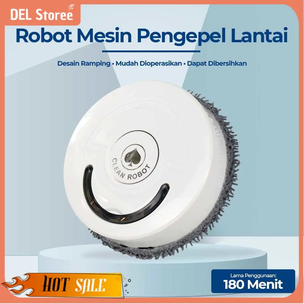 CLEAM CLEAN ROBOT INTELLEGEN MOPPING ROBOT MESIN PENGEPEL LANTAI