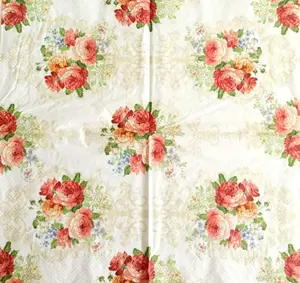 TISU NAPKIN DECOUPAGE EROPAH 33X33 CM TE 2102 TTS