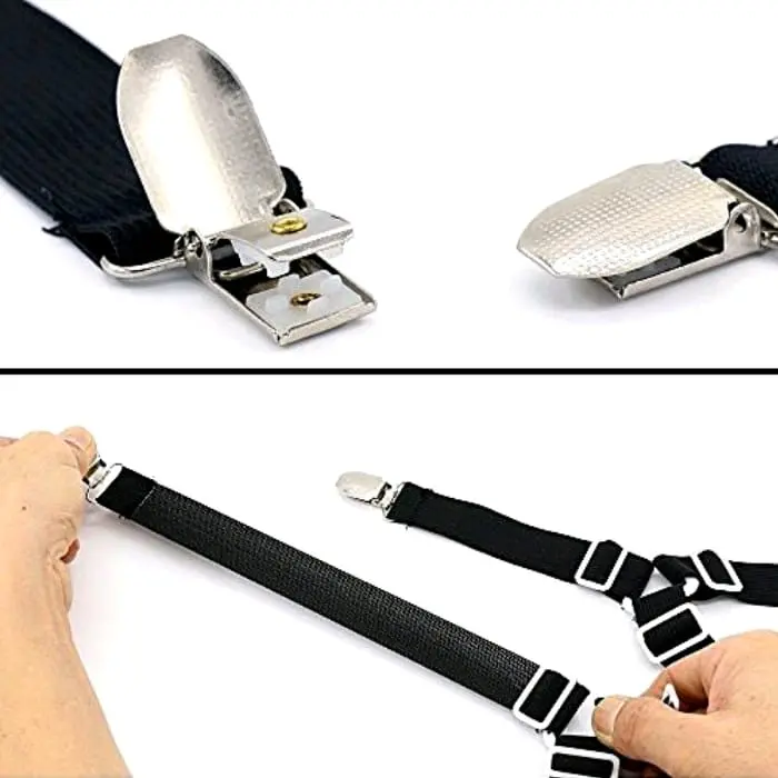 Penjepit Sudut Sprei Kasur Anti Geser Bed Sheet Clip Holder1Setisi4Pcs 2