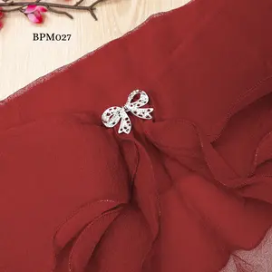 BOLERO PERNIKAHAN WANITA MAROON BPM027