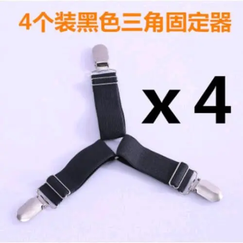 Penjepit Sudut Sprei Kasur Anti Geser Bed Sheet Clip Holder1Setisi4Pcs 4
