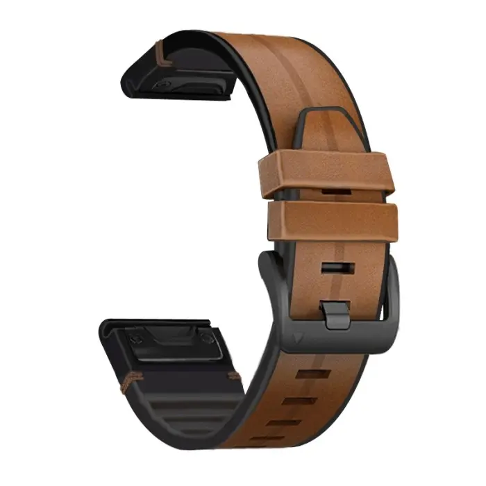 Ori Strap Leather For Garmin Fenix 6 / 5 / Fr 935 - Tali Jam Kulit
