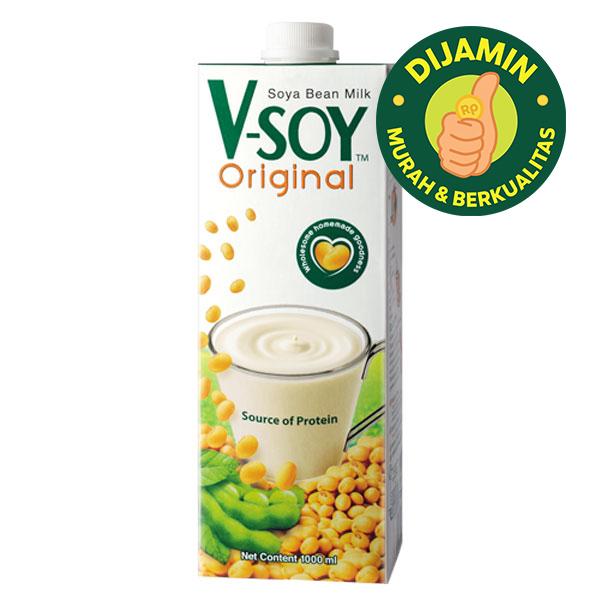 Gambar Vsoy Original Soymilk 1 Liter dari Hypermart Nagoya Kota Batam Tokopedia