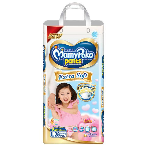 Gambar MAMY POKO PANTS GIRLS L 28 PCS dari Hypermart Nagoya Kota Batam Tokopedia