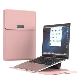 Leather Sleeve Case for Laptop Ultrabook PU Kulit Tas for MACBOOK Air