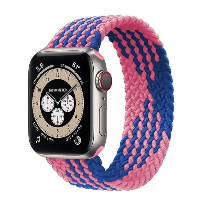 Ori Braided Nylon Strap Iwatch Apple Se 6 5 4 3 38Mm-44Mm Solo Loop