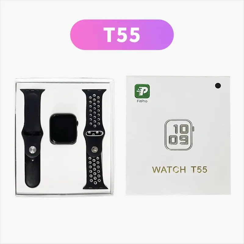 Smartwatch Bluetooth T55 Double Strap Layar Touchscreen 1