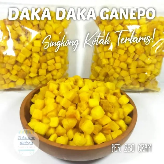 GANEPO SINGKONG DAKA DAKA GURIH RENYAH OLEH OLEH MINANG @250 GRAM 3