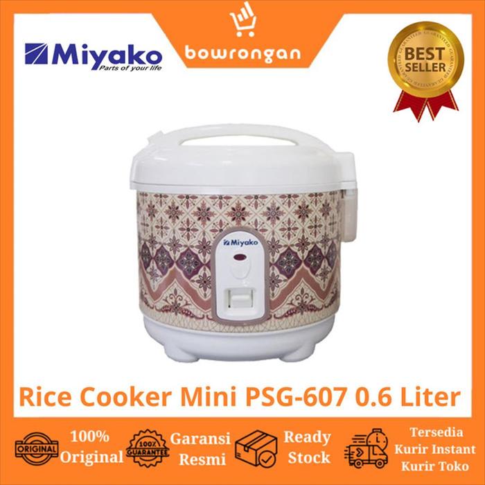 Gambar Miyako Penanak Nasi Rice Cooker Mini Kecil PSG-607 dari Bowrongan Kota Administrasi Jakarta Barat Tokopedia