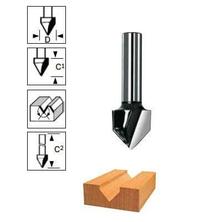 Gambar Bosch Mata Router Trimmer V-Groove Bit 1/4" x OD 3/8" dari Bangunan Mart_NEW Kota Bandung 2 Tokopedia
