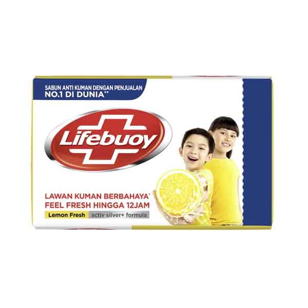 Gambar LIFEBOUY BAR SOAP LEMON FRESH BD4 60g dari Hypermart Sidoarjo Kab. Sidoarjo Tokopedia