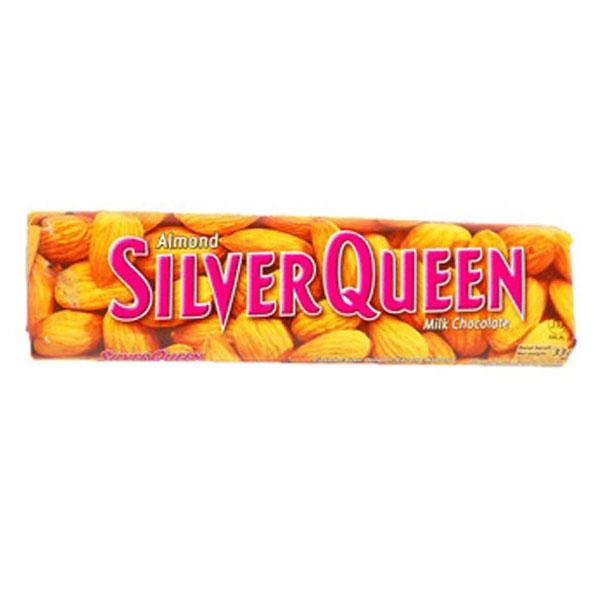 Gambar SILVER QUEEN COKLAT ALMOND 62 GR dari Hypermart Ciputra World Surabaya Kota Surabaya Tokopedia