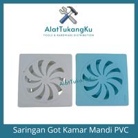 Gambar Saringan Got Tebal Plastik PVC Kamar Mandi Toilet Floor Drain Air WC dari AlatTukangku Kota Makassar 2 Tokopedia