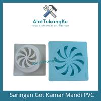 Gambar Saringan Got Tebal Plastik PVC Kamar Mandi Toilet Floor Drain Air WC dari AlatTukangku Kota Makassar 1 Tokopedia
