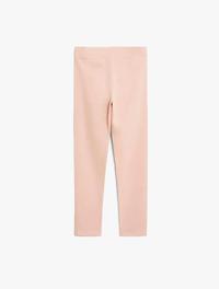Gambar MANGO - CELANA LEGGING REBECCA-Pink Muda dari Mango Outlet Kab. Bogor 3 Tokopedia