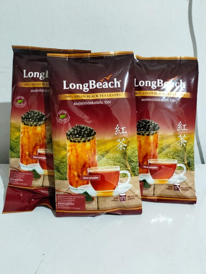 Gambar LongBeach Assam Black Tea Leaves 500 gr Teh Hitam Taiwan Milk Tea dari foodsupply.co Jakarta Timur Tokopedia