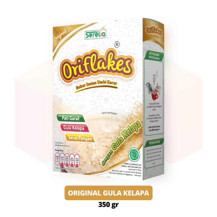 Gambar Oriflakes - Bubur Instan Umbi Garut Rasa Orginal Plain 350gr - PLAIN dari moreenafood Kota Surakarta 5 Tokopedia
