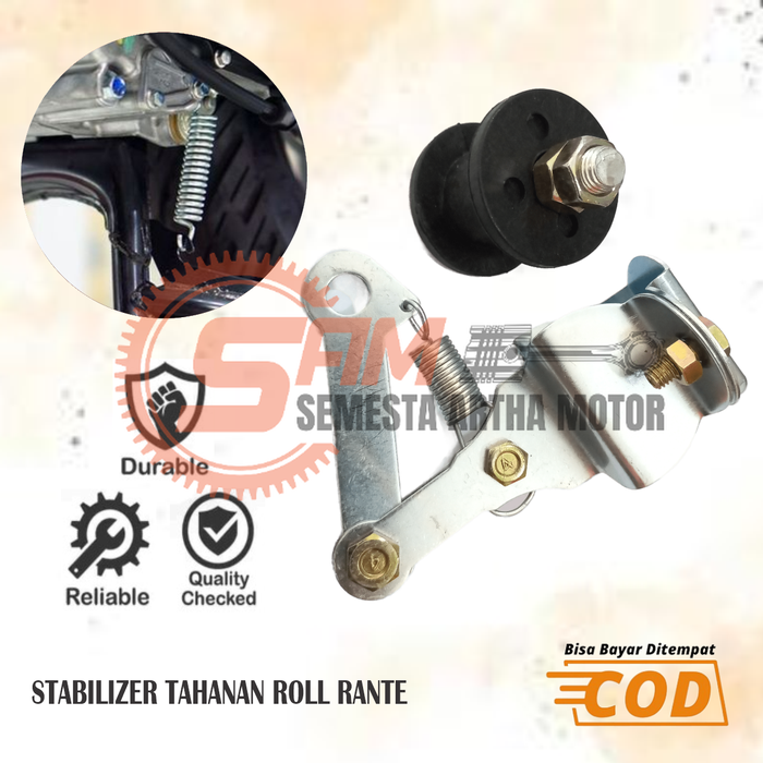 Stabil Rante Motor Jual Tahanan Rante Roll Stabilizer Tensioner Rantai Motor Universal ...