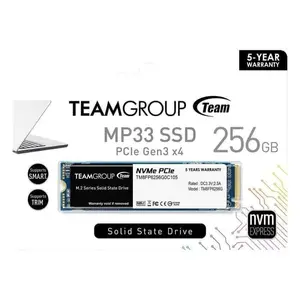 TEAM MP33 256GB M.2 PCIe GEN3x4 NVMe - Teamgroup SSD 256GB