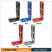 Gambar HOP 132C Aluminium L Plate Bracket DSLR Mirrorless Camera Stabilizer - BLUE dari G-Rex Kota Administrasi Jakarta Barat 2 Tokopedia