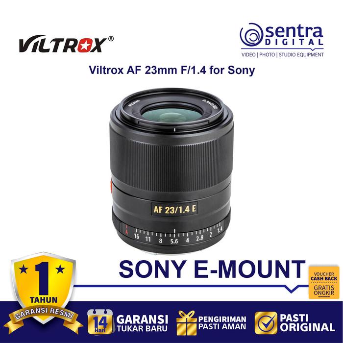 Gambar Viltrox AF 23mm f/1.4 for Sony E Mount APS-C Lens dari Sentra Digital Kota Surabaya Tokopedia