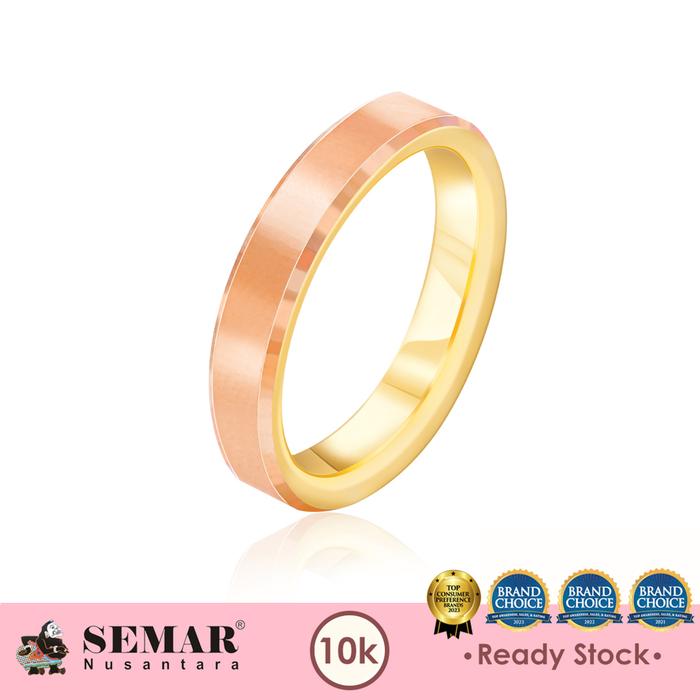 Gambar Cincin Emas Pipa Kaca Gold 10K Semar Nusantara - 0.5gram, 20-21 dari Semar Nusantara Kab. Klaten Tokopedia