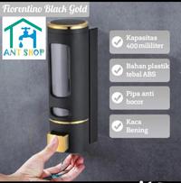 Gambar Tempat sabun Shampoo cair 400ml Hitam Soap Dispenser Black 50BG/50GL - gold dari Dunia Acc shop Kota Administrasi Jakarta Utara 3 Tokopedia