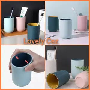 Gelas Kumur Gelas Sikat Gigi Aesthetic