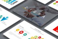 Gambar Presentasi ZIGRA Powerpoint Template ppt pptx dari Impodio Kota Tangerang Selatan 1 Tokopedia