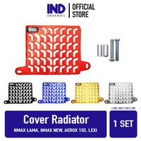 Gambar Cover Radiator IND Pattern CNC NMAX Aerox 155 Lexi Tutup Kipas Mesin - Merah dari IND Onderdil Kota Bandung 1 Tokopedia