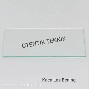 ***50PCS*** KACA LAS BENING ISI 50PCS - KACA LAS PUTIH - KACA KEDOK