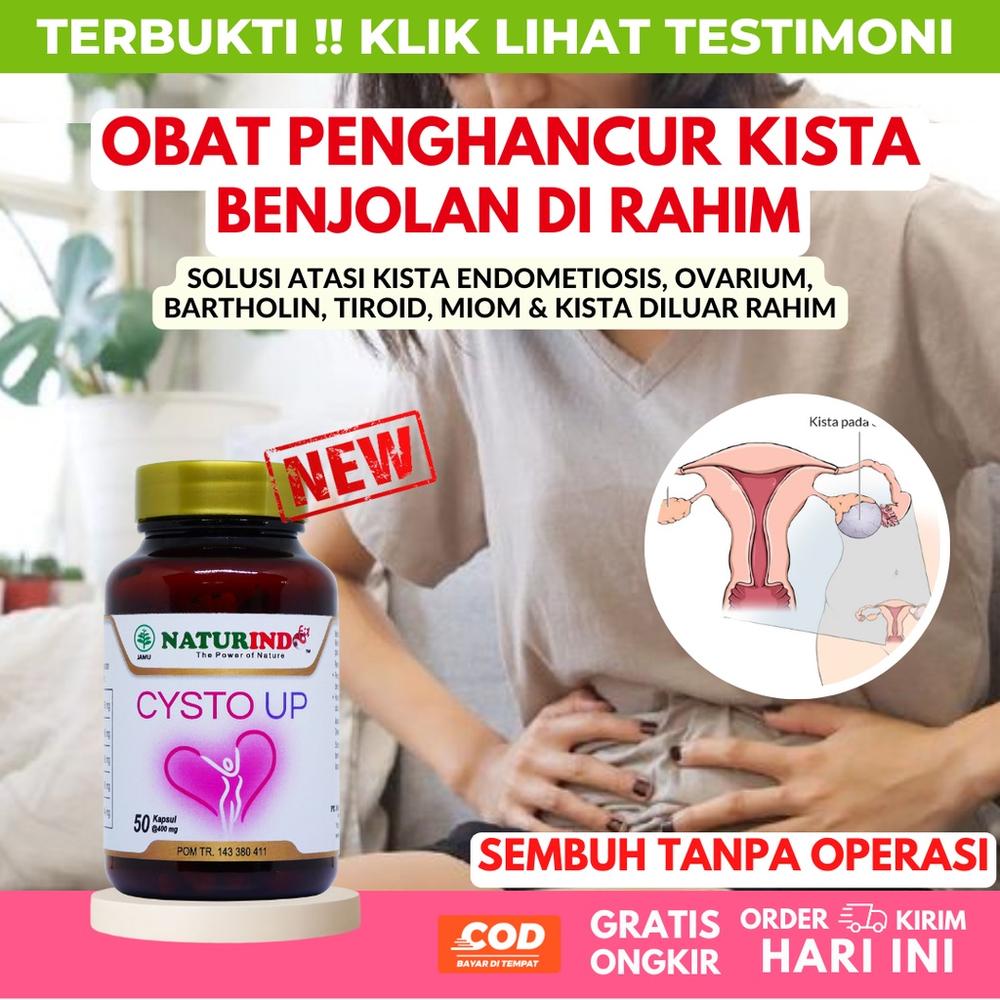 OBAT KISTA OVARIUM BARTHOOLIN GANGLION MIOM MYOM YG PALING AMPUH TUBA - KISTA/MIOM -8CM