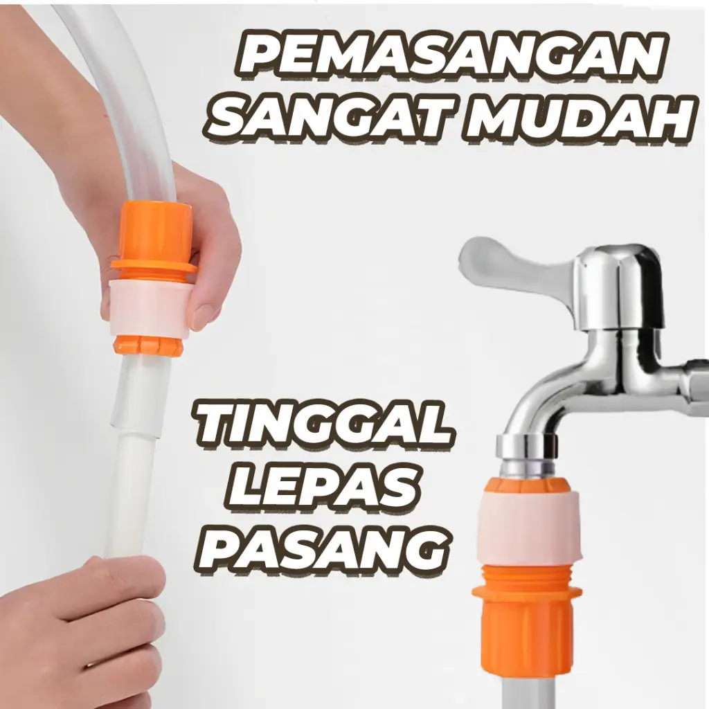 (SerbaSerbi) Sambungan konektor Connector selang air Kran