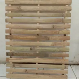 pagar bambu 50x50cm- footrest alas bambu