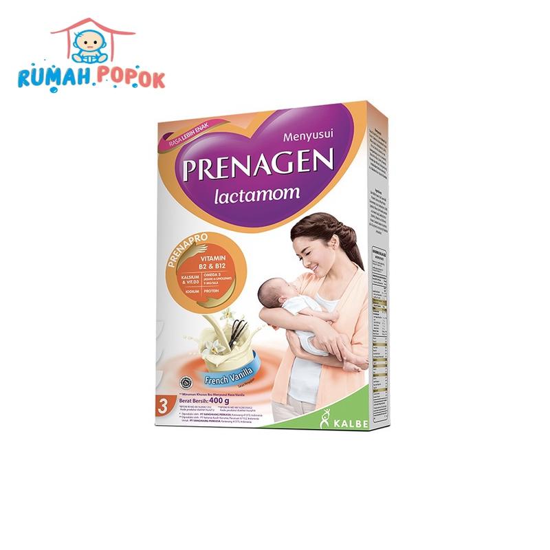 PRENAGEN LACTA FRENCH VANILLA 400GR | PELANCAR ASI | ASI BOOSTER 1