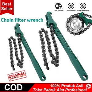Kunci Oli Filter 9" 12" Model Rantai Pembuka Oil Filter Wrench Chain