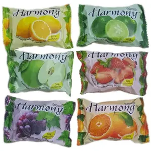 HARMONY SABUN MANDI BATANG 70gr GRAPE MELON ORANGE STRAWBERRY BARSOAP