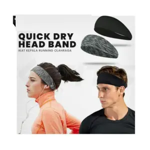 ready stock Quick Dry Head Band Ikat Kepala Rambut Running Olahraga Jo