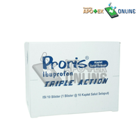 Gambar PRORIS IBUPROFEN 10 KAPLET dari Apotek Karunia Sehat Jaktim Kota Administrasi Jakarta Timur 4 Tokopedia