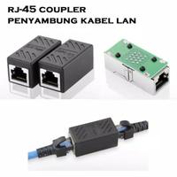 Gambar Splitter RJ45 Female Female Spliter RJ 45 LAN Extention Connector dari Tomodachi Online Store Kab. Sleman 3 Tokopedia