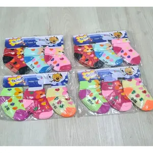 (3pc) Kaos kaki anak baby bayi BX CLUB newborn 0-6bulan
