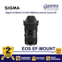 Gambar Sigma 18-35mm f/1.8 DC HSM Art Lens for Canon EF dari Sentra Digital Kota Surabaya 1 Tokopedia