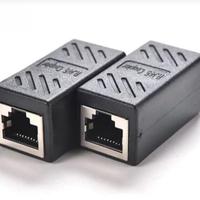 Gambar Splitter RJ45 Female Female Spliter RJ 45 LAN Extention Connector dari Tomodachi Online Store Kab. Sleman 2 Tokopedia