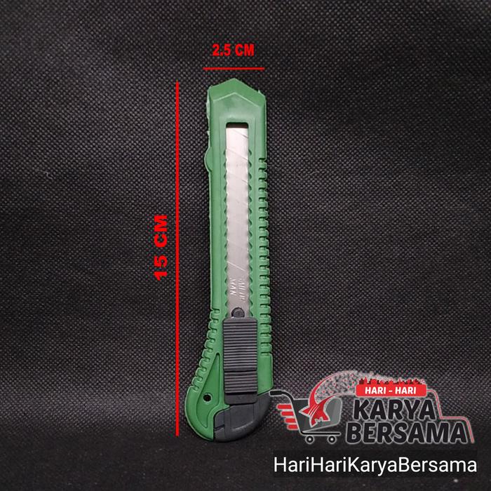 Gambar PISAU CUTTER SAILOR MAN (WARNA RANDOM) dari HariHariKaryaBersama Kota Medan Tokopedia