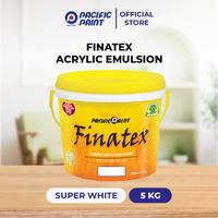Gambar Finatex Acrylic Emulsion-Cat Dinding Interior- SUPER WHITE-5kg dari Pacific Paint Indonesia Kota Tangerang 1 Tokopedia