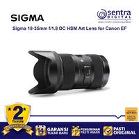 Gambar Sigma 18-35mm f/1.8 DC HSM Art Lens for Canon EF dari Sentra Digital Kota Surabaya 3 Tokopedia