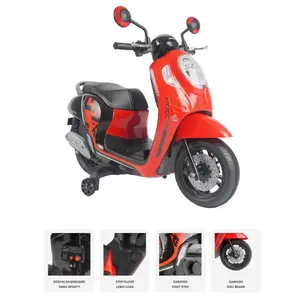 ready stock Motor Aki Listrik Mainan Anak Model Honda Scoopy Kado Anak