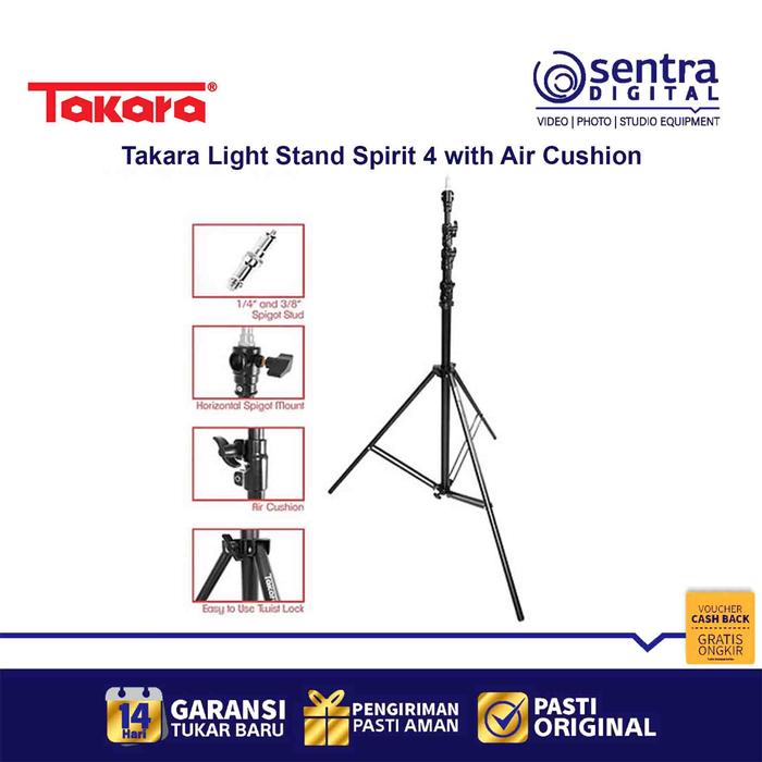 Gambar lightstand takara spirit 4 original dari Sentra Digital Jogja Kab. Sleman Tokopedia