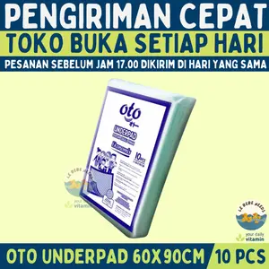 OTO Underpad 60x90cm - Perlak Alas Pipis Sekali Pakai 60x90 cm